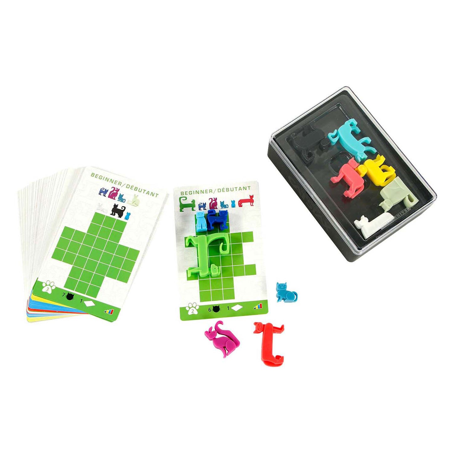 999games 999 games cat stax denkspel (nederlands, 1 speler, vanaf 7 jaar, 44 opdrachten)