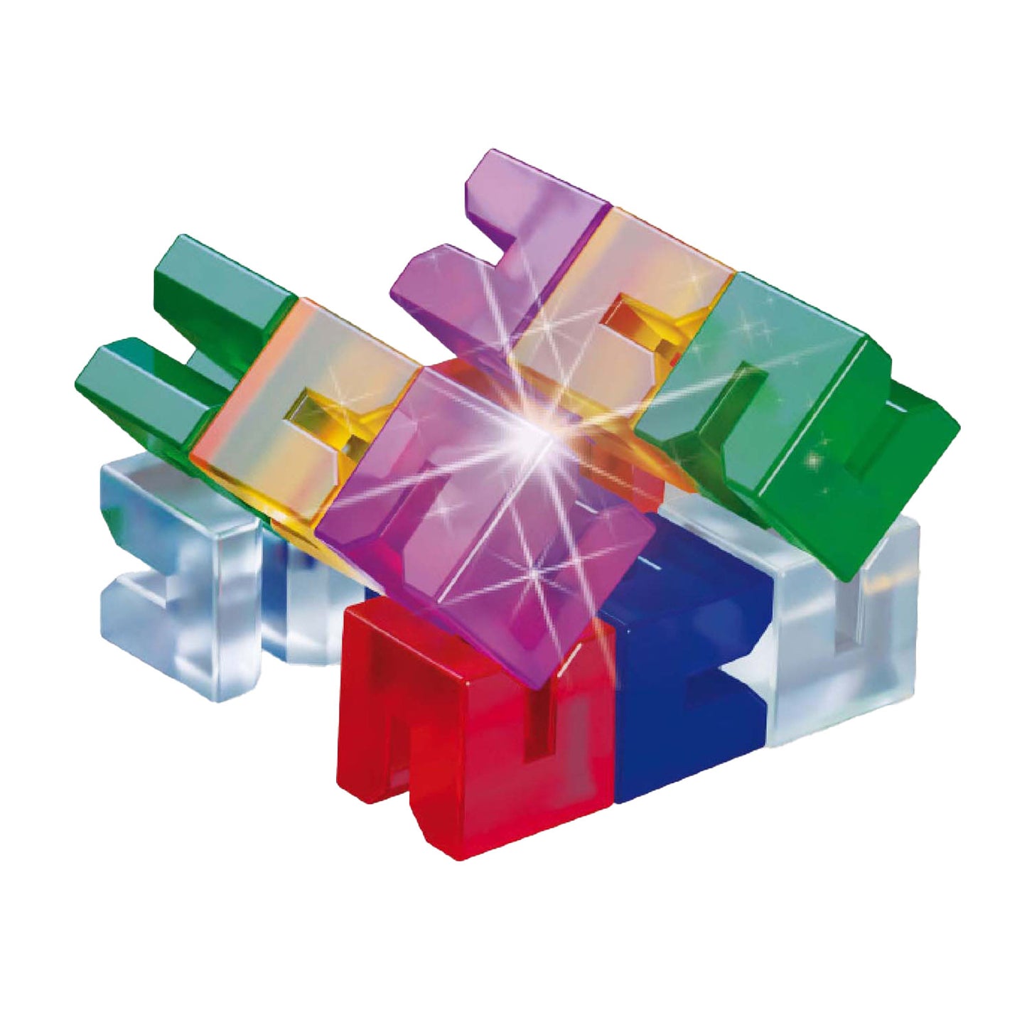 999games 999 games flex puzzler crystal denkspel (nederlands, 1 speler, vanaf 7 jaar, 80 opdrachten)