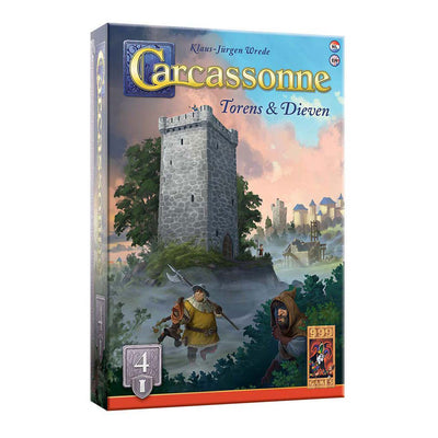 999games 999 games carcassonne torens dieven uitbreiding
