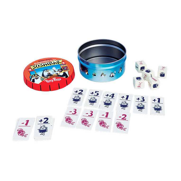 999games 999 games tiny tins geharrewar in de sushibar - dobbelspel
