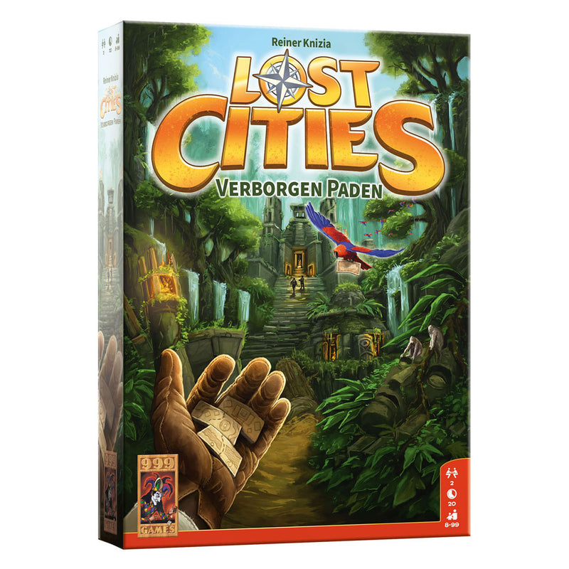 999games 999 games lost cities verborgen paden - bordspel