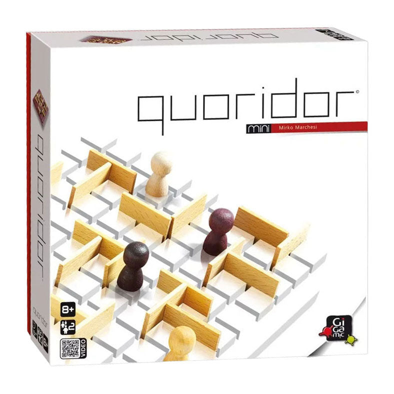 999games gigamic - quoridor mini - abstract strategisch spel - nl gb fr de es it