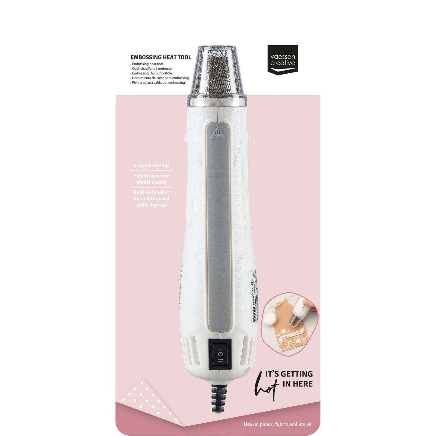 Vaessen creative • embossing heat tool dual temperature