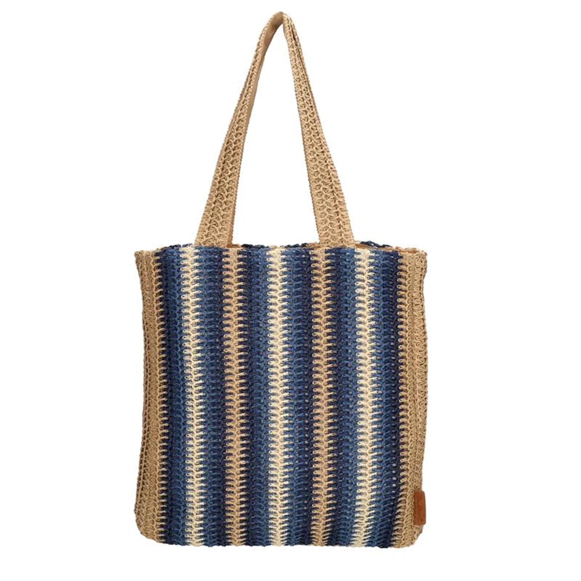 Pe-florence natural life shopperã‚â blauw 33x38x8cm