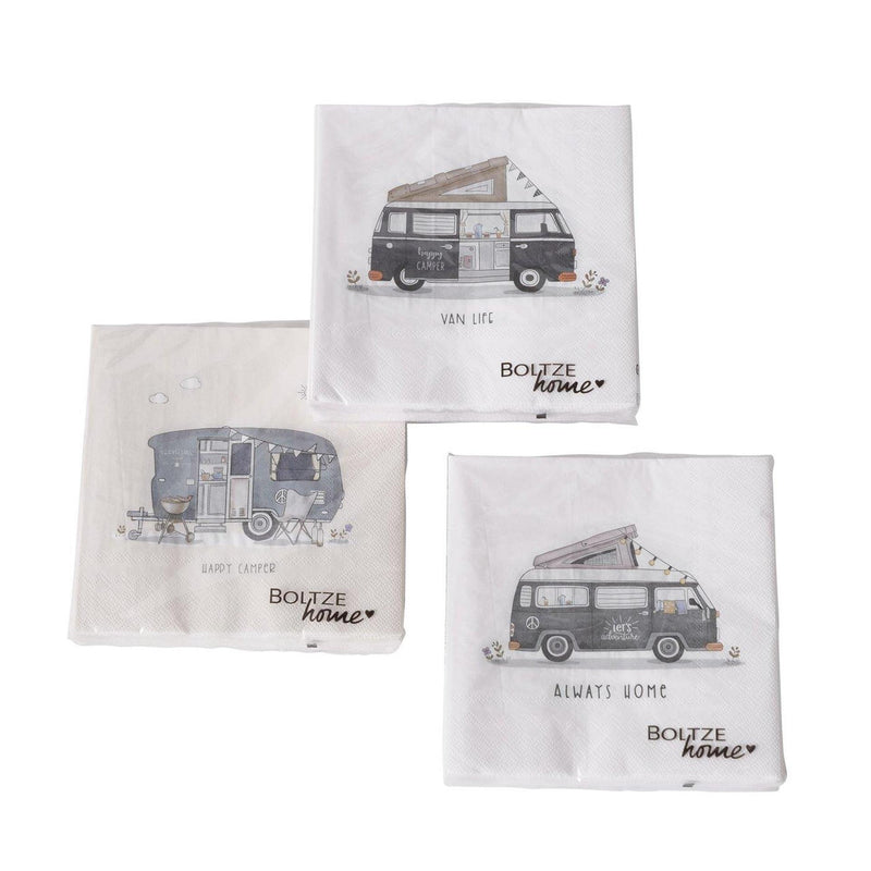 Boltze home servetten vanlife camper 33x33cm