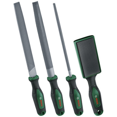 Bosch groen vijlenset met borstel | 4-delig | 200 mm 8 - 1600a034gm