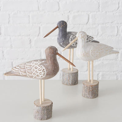 Boltze home beeld grutto hout h22cm