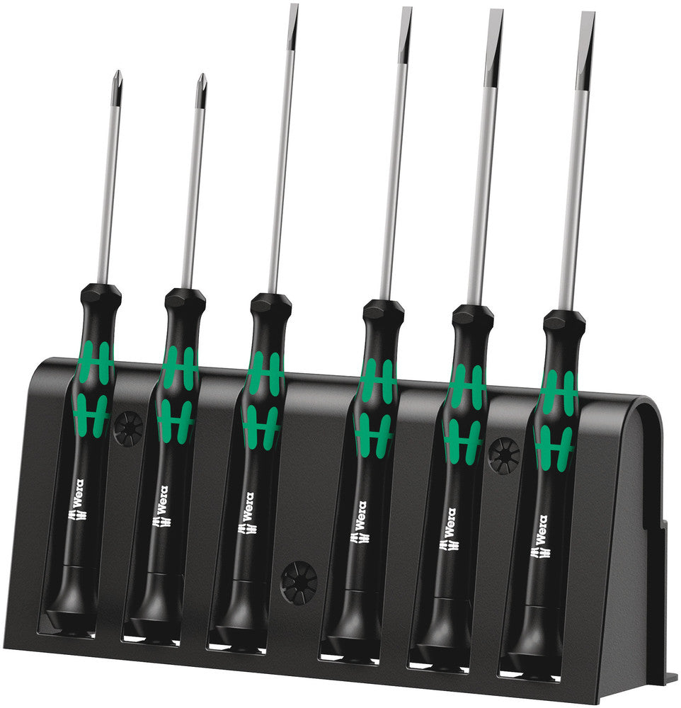 Wera 2035 6 a micro-schroevendraaierset + houder, 6 -delig - 1 stuk(s) - 05118150001