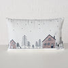 Boltze home kussen homewood huisjes 30x50cm
