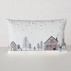 Boltze home kussen homewood, 2 ass., polyester 100%, huis, veelkleurig, motief, beige, lichtgrijs, wit