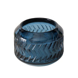 Boltze home theelichthouder 'vadina' glas dia.8x6cm blauw 3 assorti - afbeelding 2