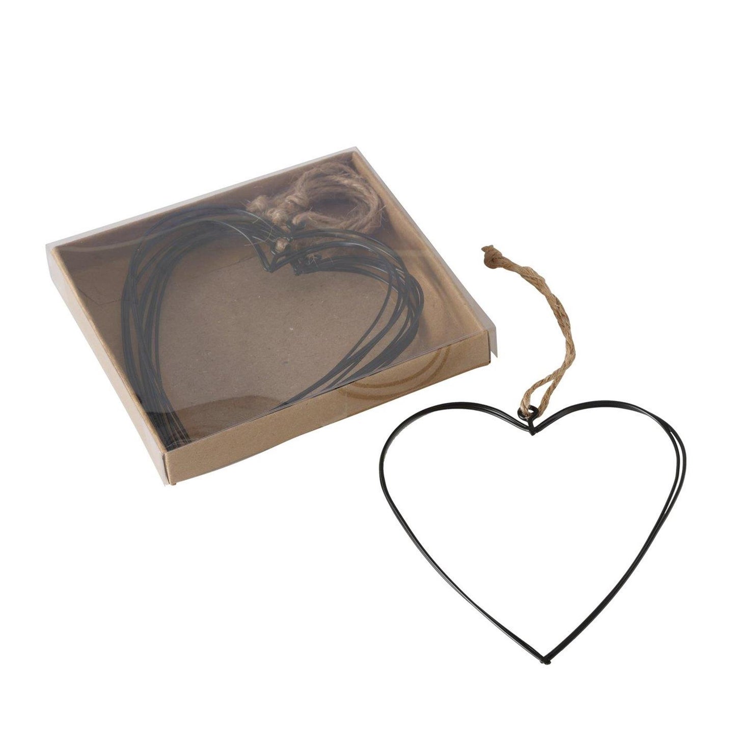 Boltze home deco hanger hart set a 6 11x10x2,5cm