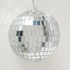 Boltze home kerstbal disco glas 10x10cm