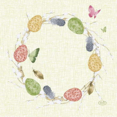 Duni servetten joyful spring 33x33cm