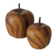 Boltze home deco appel bruin wilhelmy set van 2 stuks ø8,5-11,5cm h11-14cm