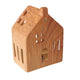 Boltze home deco huisje hygga porselein met led h14cm (exclusief 3x lr44 batterij)