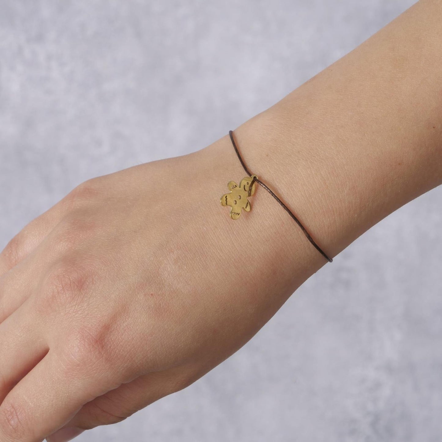 Boltze home armband symbol kerst in glazen potje