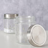 Boltze home voorraadpot countreyside 625 ml dia.9,8x12,5cm glas met rvs