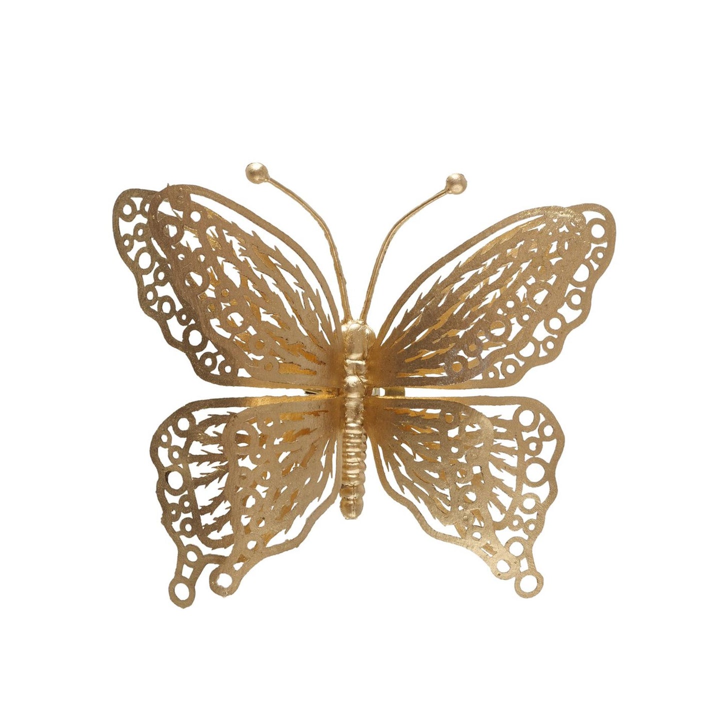 Boltze home vlinder op clip 15x4cm