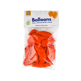 Paperdreams ballonnen 10 pcs - oranje latex - afbeelding 1
