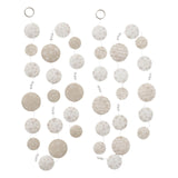 Boltze home capiz guirlande snowflake l180cm - afbeelding 1