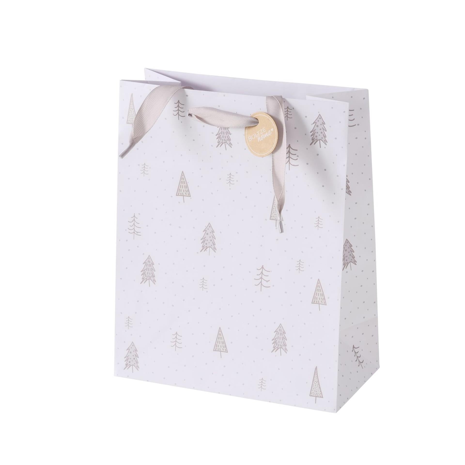 Boltze home geschenktas countryside papier h25x20cm