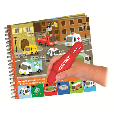 Electro jumbo wonderpen mini voertuigen educatief spel