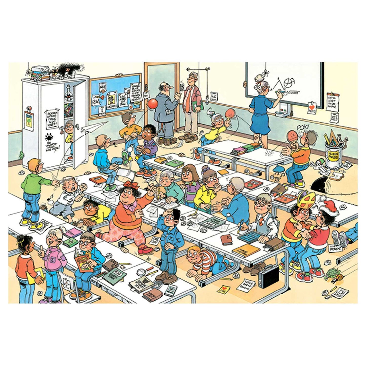 Jan van Haasteren Legpuzzel Junior Het Klaslokaal, 360st.