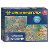 Jan van Haasteren Legpuzzel - Muziekwinkel en Vakantiekriebels, 1000st.