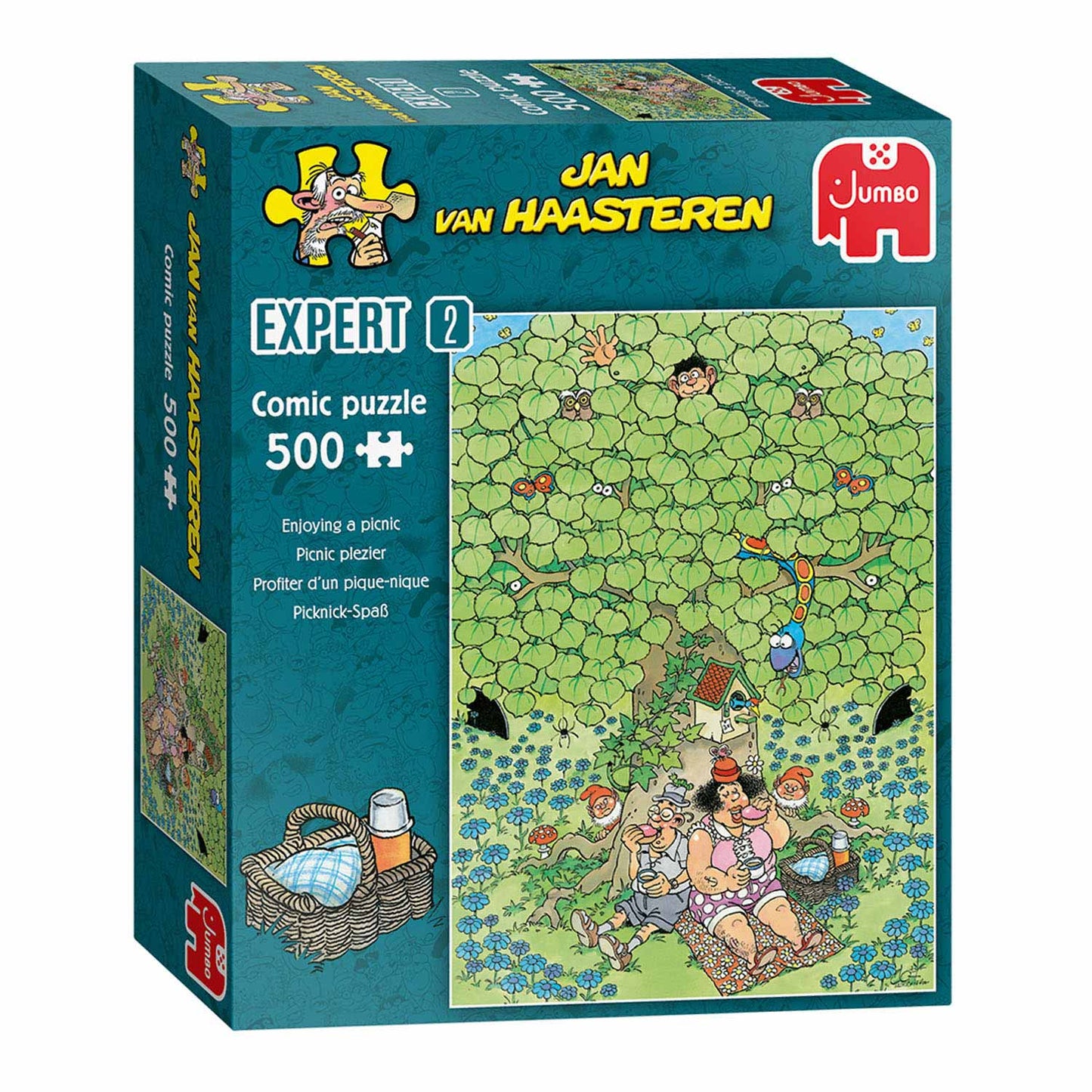 Jan van haasteren legpuzzel expert 2 - picnic plezier, 500st.