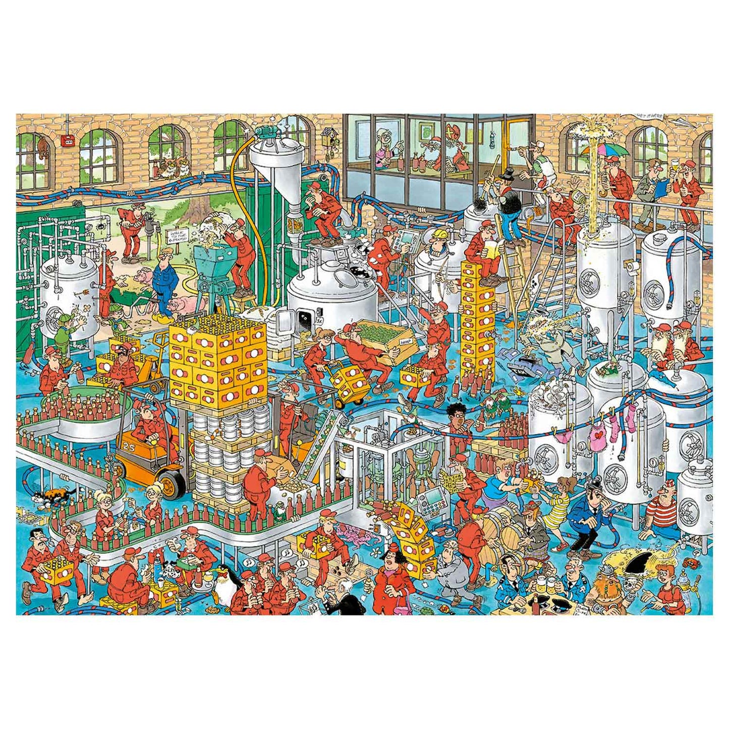 Jan van Haasteren Legpuzzel - De Ambachtelijke Brouwerij, 2000st.