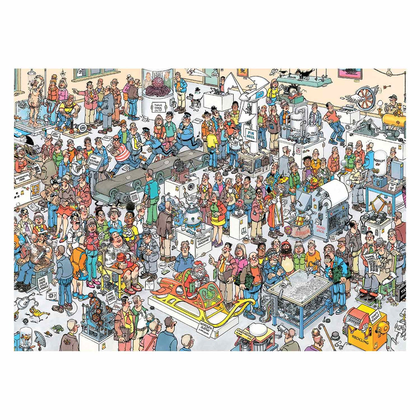 Jan van Haasteren Legpuzzel - Beurs van de Toekomst, 1000st.