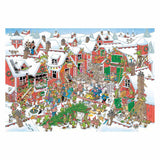 Jan van haasteren legpuzzel - santa's village, 5000st. - afbeelding 2