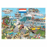 Jan van Haasteren Legpuzzel Traffic Chaos, 2x1000st. - afbeelding 1