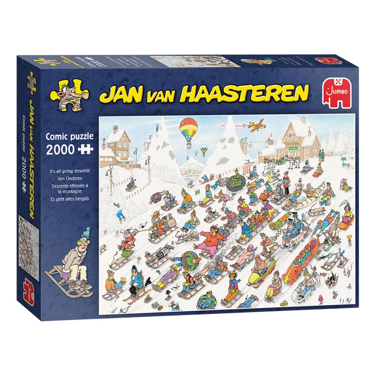 Jumbo jan van haasteren - van onderen!, 2000st.