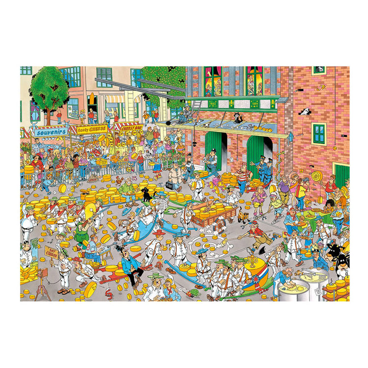 Jan van haasteren legpuzzel - hollandse tradities, 2x1000st.