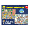 Jan van haasteren legpuzzel - hollandse tradities, 2x1000st.