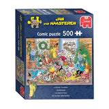 Jan van Haasteren Legpuzzel Kerstkriebels, 500st. - afbeelding 1