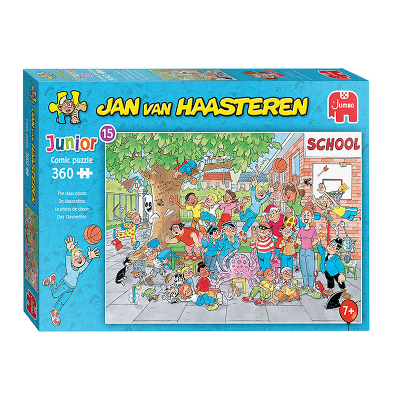 Jan van haasteren legpuzzel junior klassenfoto, 360st.