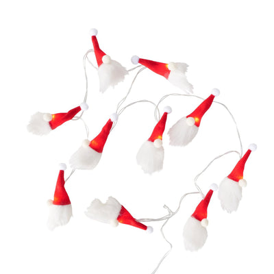 Boltze home strengverlichting kerstman 10 led 165cm