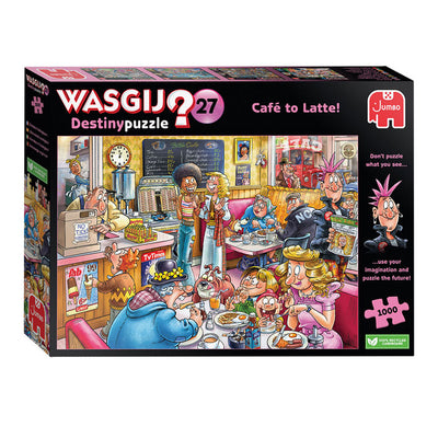 Jumbo wasgij destiny 27 legpuzzel de koffieshop!, 1000st.