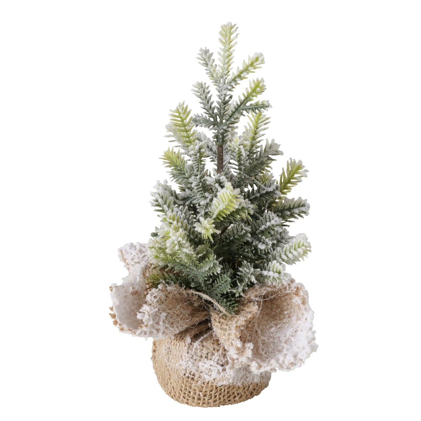 Boltze home kerstboom besneeuwd h22cm