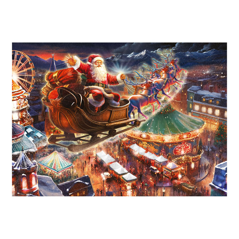 Jumbo Legpuzzzel Christmas Wonderland, 2x1000st.