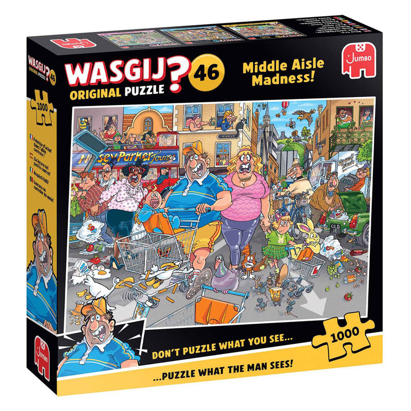 Jumbo wasgij original 46 legpuzzel - buitenkansjes!, 1000st.