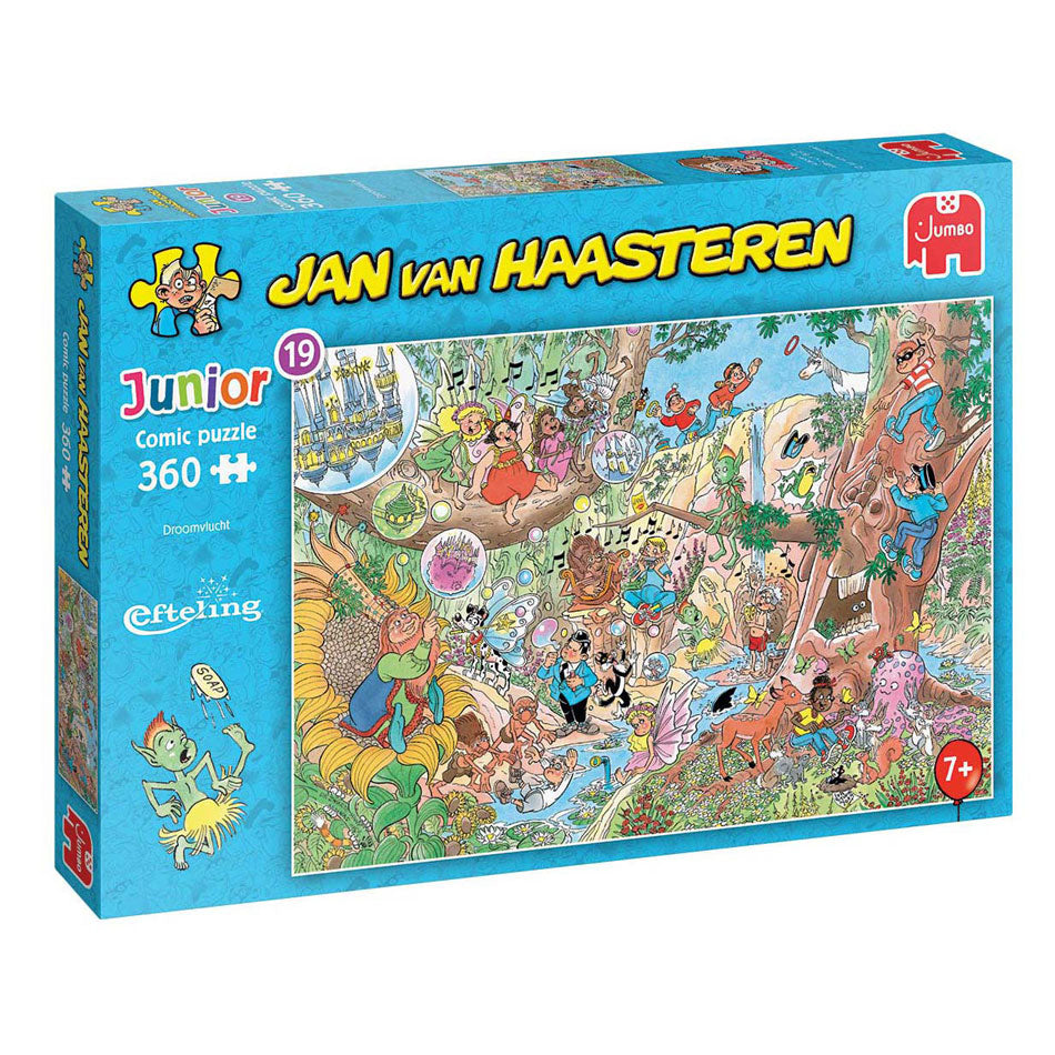 Jan van haasteren legpuzzel junior efteling droomvlucht, 360st.