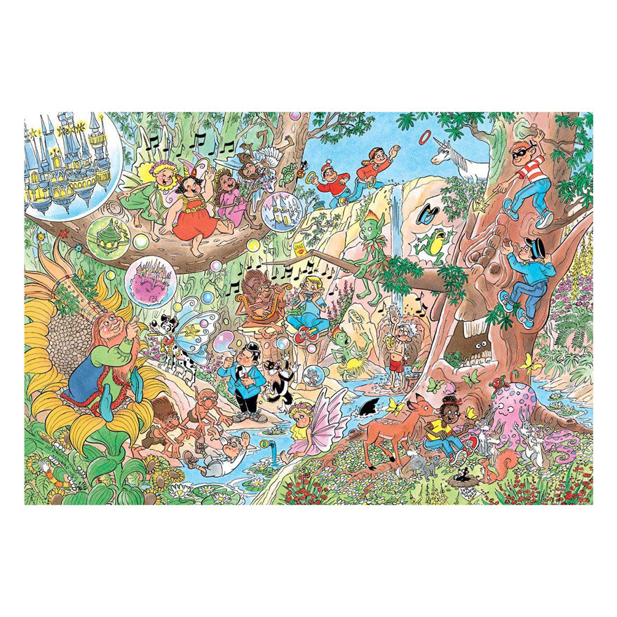 Jan van haasteren legpuzzel junior efteling droomvlucht, 360st.