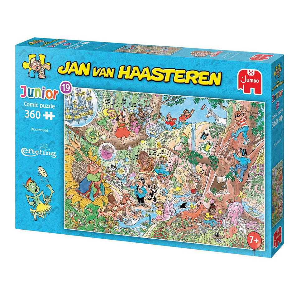 Jan van haasteren legpuzzel junior efteling droomvlucht, 360st.