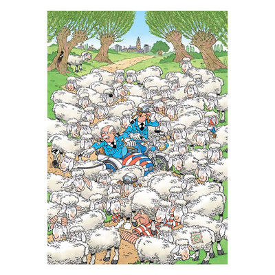 Jumbo jan van haasteren legpuzzel expert 7 - lam gelegd, 500st.