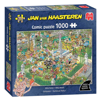 Jumbo puzzel 1000 st. jvh bbq feest!