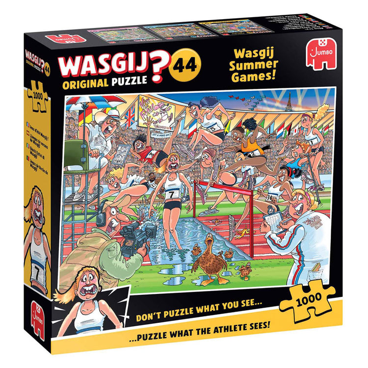 Jumbo wasgij original 44 legpuzzel - zomerspelen!, 1000st.